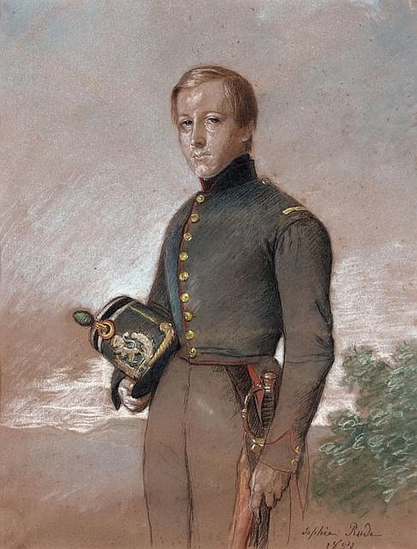 Ritratto del nipote dell'artista, Jean-Baptiste Van der Haert, in uniforme da ufficiale